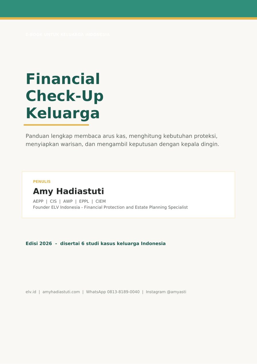 E-book Financial Check-Up Keluarga - penulis Amy Hadiastuti, AEPP
